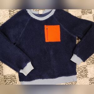 Hanna Andersson Faux Shearling Pullover